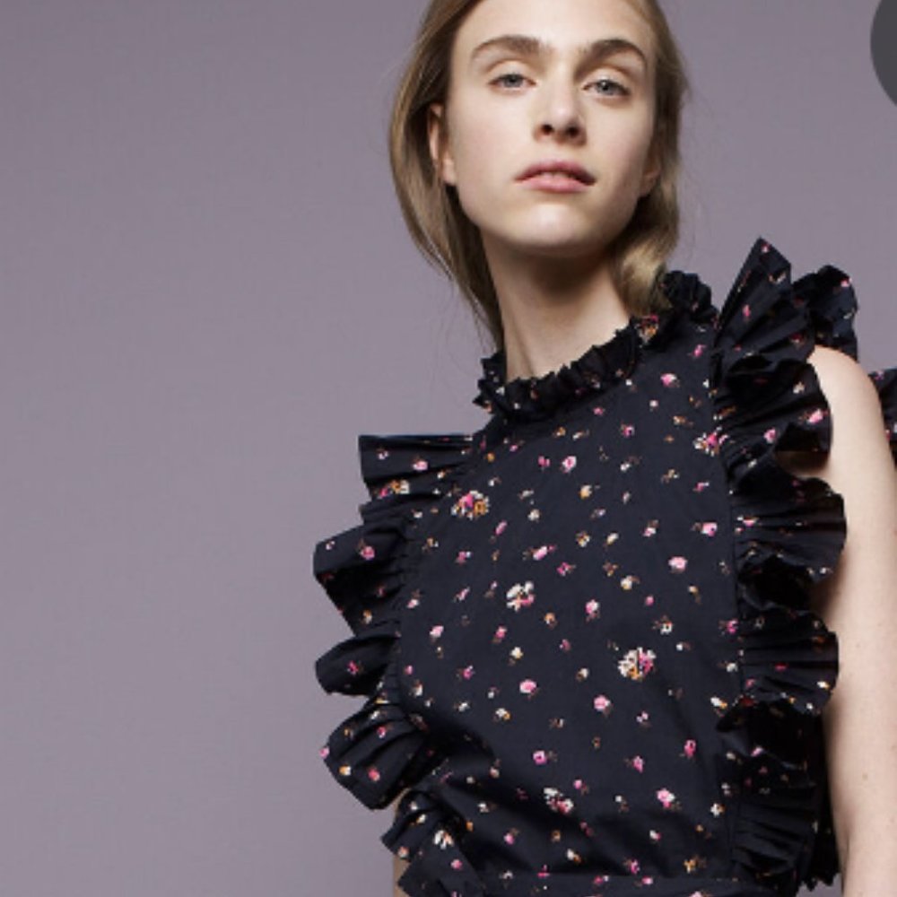 Rebecca Taylor Ruffle Blouse